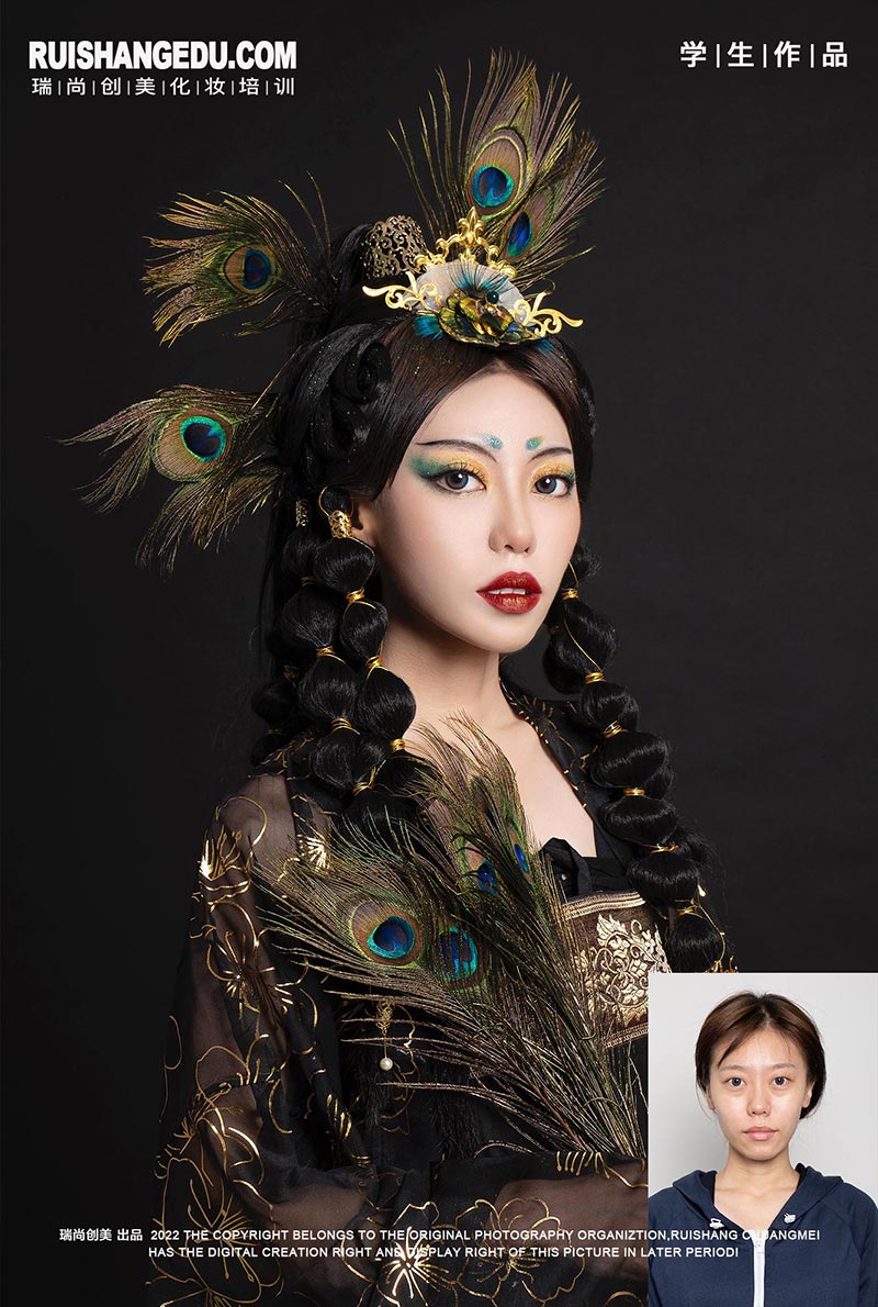 中秋賞月搭配漢服妝容，撞出新時(shí)尚！