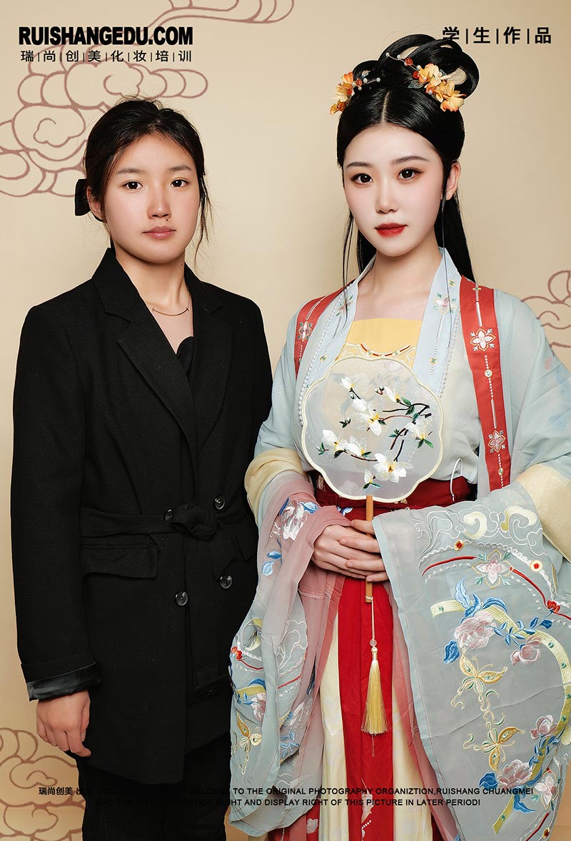 瑞尚創(chuàng)美化妝培訓(xùn) 影視班11月學(xué)員作品
