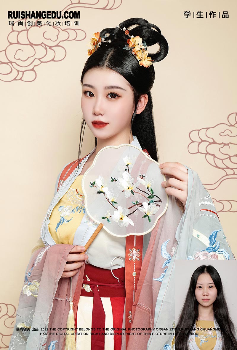 瑞尚創(chuàng)美化妝培訓(xùn) 影視班11月學(xué)員作品