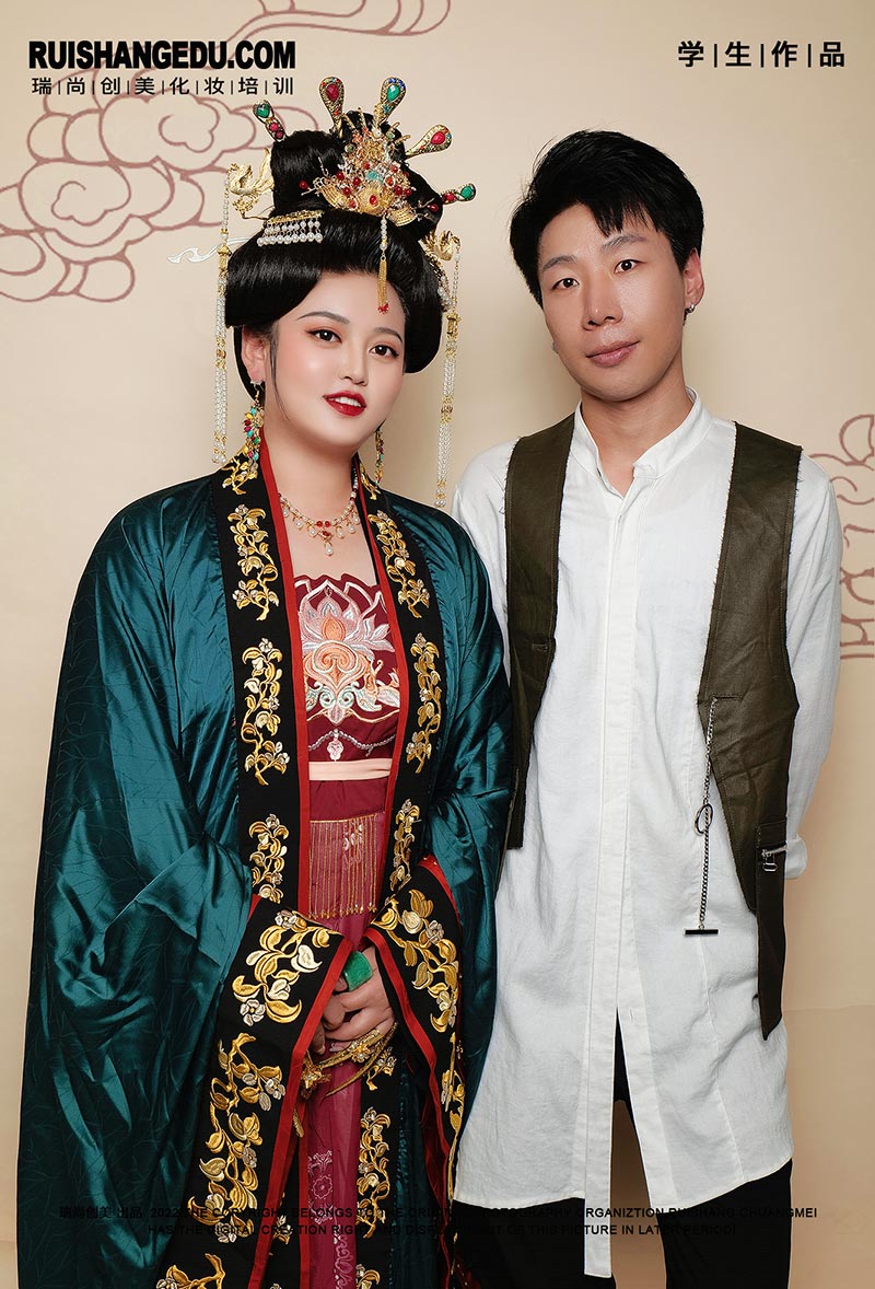 瑞尚創(chuàng)美化妝培訓(xùn) 影視班11月學(xué)員作品