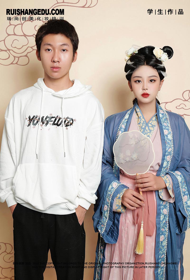 瑞尚創(chuàng)美化妝培訓(xùn) 影視班11月學(xué)員作品