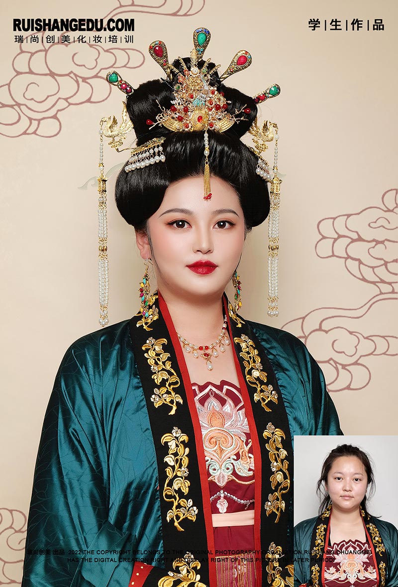 瑞尚創(chuàng)美化妝培訓(xùn) 影視班11月學(xué)員作品