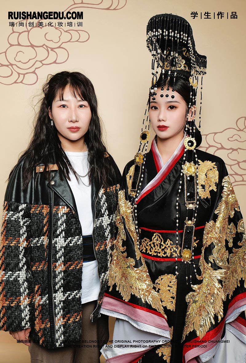 瑞尚創(chuàng)美化妝培訓(xùn) 影視班11月學(xué)員作品