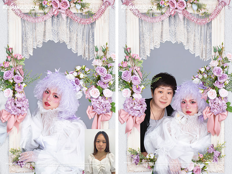 瑞尚創(chuàng)美|彩妝造型研修班 甜美畫映<花語精靈> 作品展