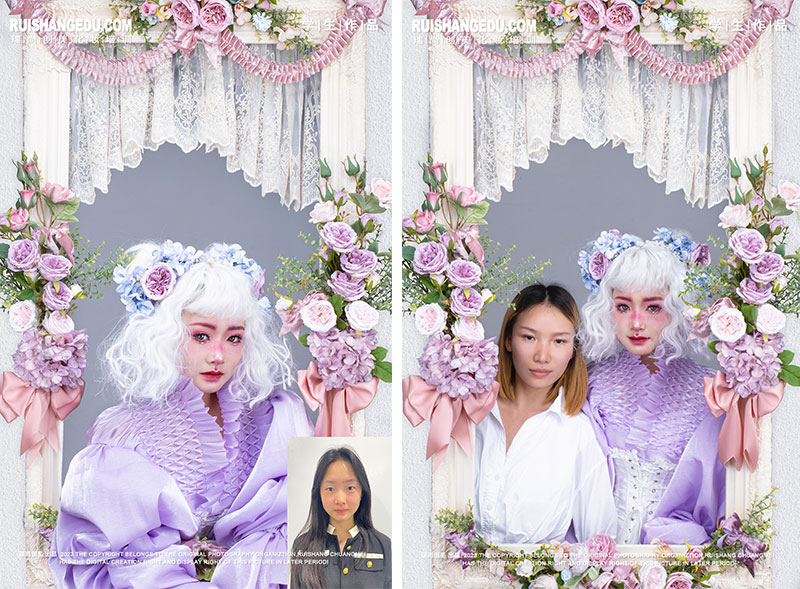 瑞尚創(chuàng)美|彩妝造型研修班 甜美畫映<花語精靈> 作品展