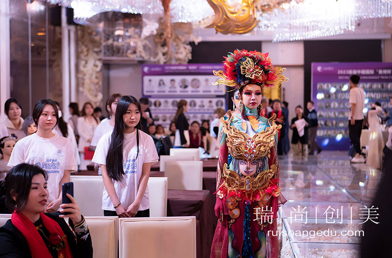 瑞尚創(chuàng)美助力2023首屆中國國際“美博杯”人物形象設(shè)計(jì)技能大賽，帶你直擊大賽臺前幕后