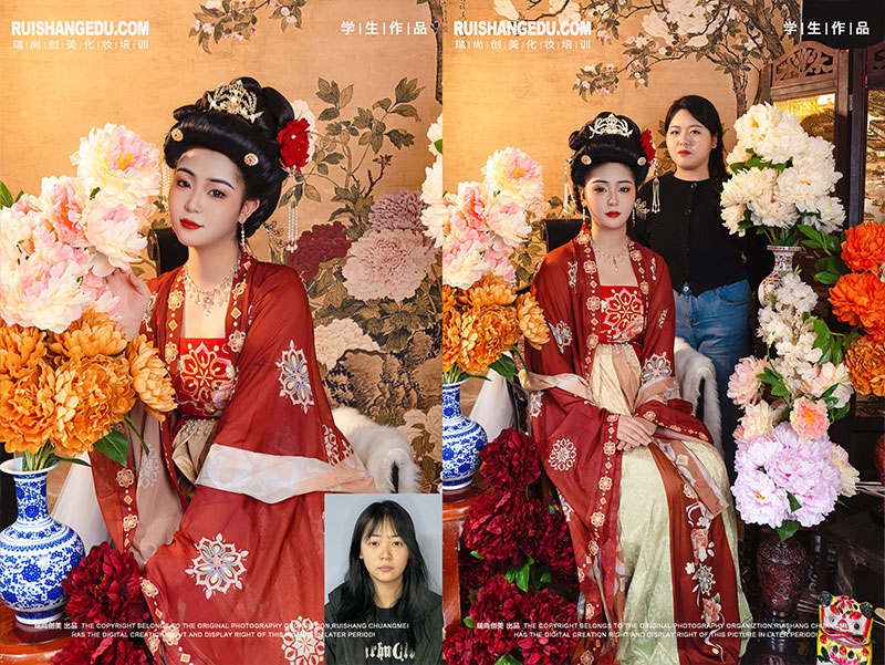 瑞尚創(chuàng)美 · 影視班「唐·宋·明」妝容造型作品展，領略跨越千年的漢服之美