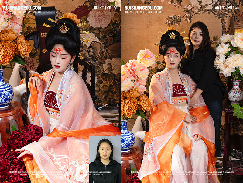 瑞尚創(chuàng)美 · 影視班「唐·宋·明」妝容造型作品展，領略跨越千年的漢服之美