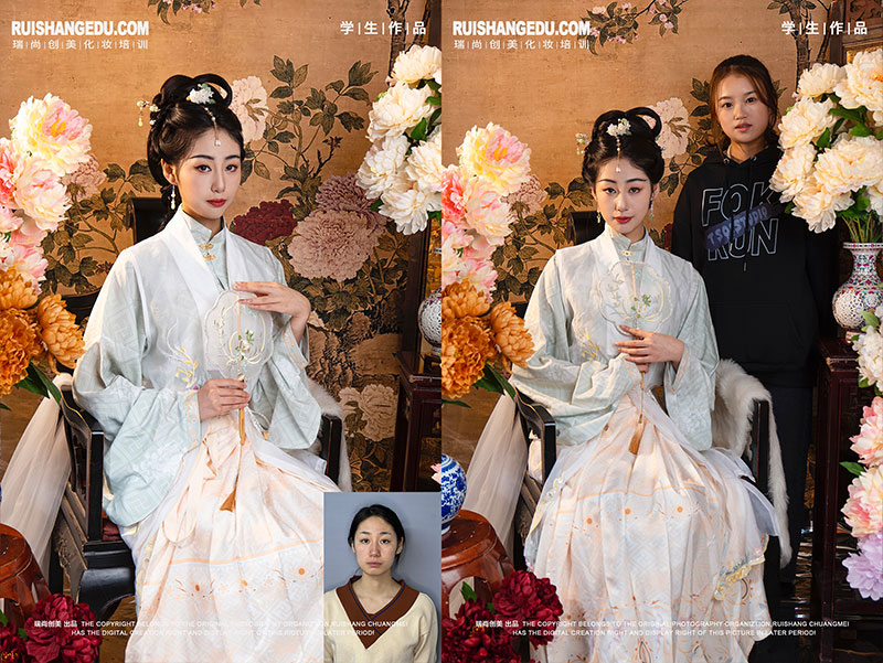瑞尚創(chuàng)美 · 影視班「唐·宋·明」妝容造型作品展，領略跨越千年的漢服之美