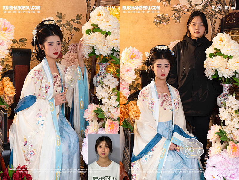 瑞尚創(chuàng)美 · 影視班「唐·宋·明」妝容造型作品展，領略跨越千年的漢服之美