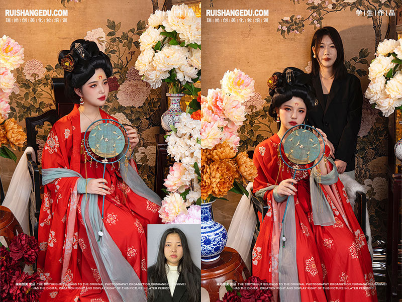 瑞尚創(chuàng)美 · 影視班「唐·宋·明」妝容造型作品展，領略跨越千年的漢服之美