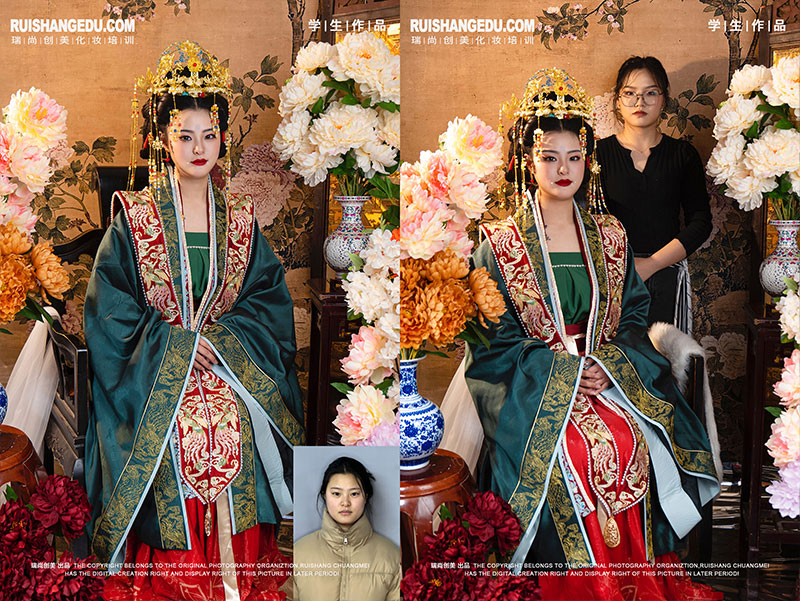 瑞尚創(chuàng)美 · 影視班「唐·宋·明」妝容造型作品展，領略跨越千年的漢服之美