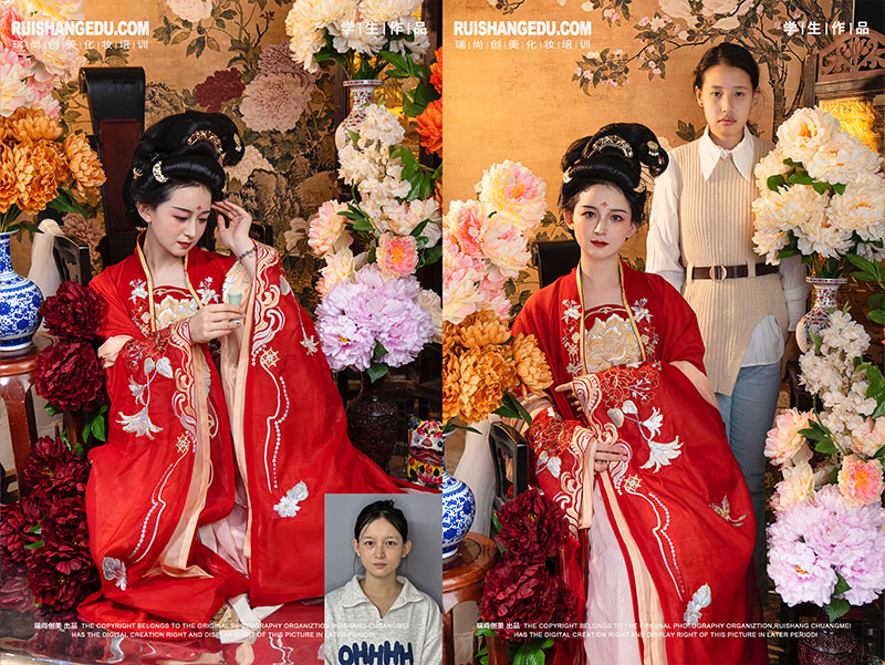 瑞尚創(chuàng)美 · 影視班「唐·宋·明」妝容造型作品展，領略跨越千年的漢服之美