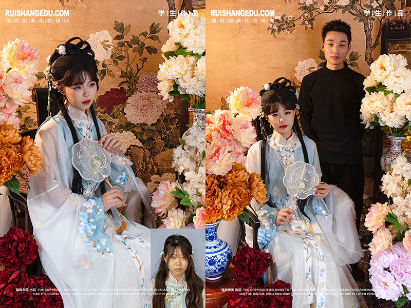 瑞尚創(chuàng)美 · 影視班「唐·宋·明」妝容造型作品展，領略跨越千年的漢服之美