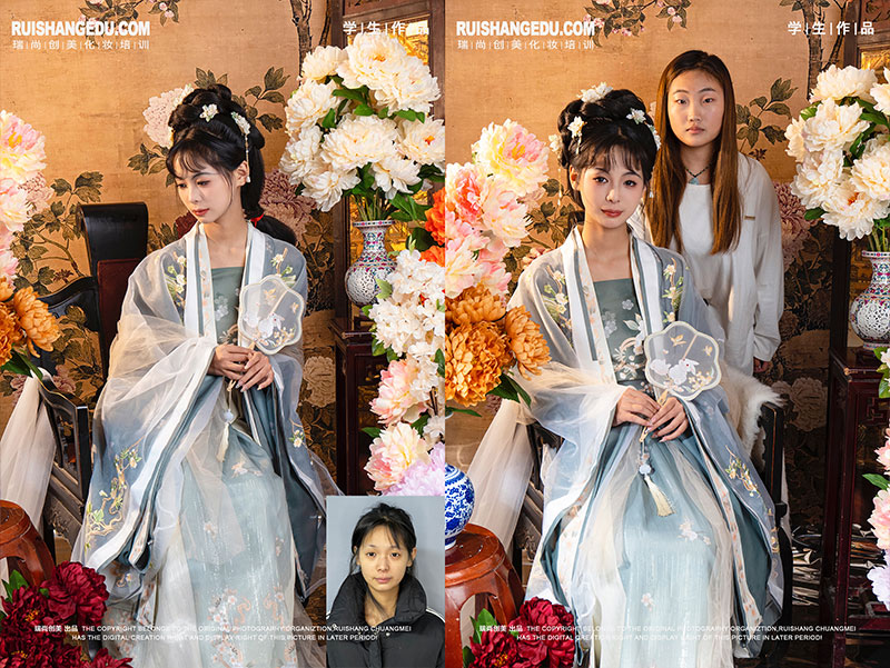 瑞尚創(chuàng)美 · 影視班「唐·宋·明」妝容造型作品展，領略跨越千年的漢服之美