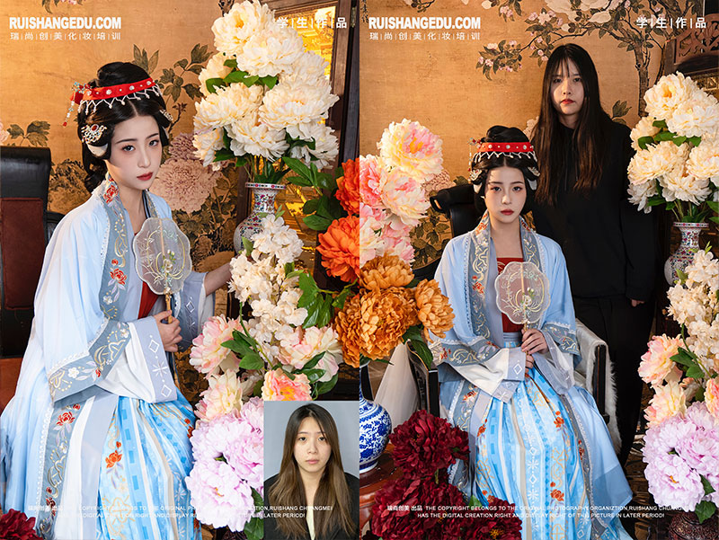 瑞尚創(chuàng)美 · 影視班「唐·宋·明」妝容造型作品展，領略跨越千年的漢服之美