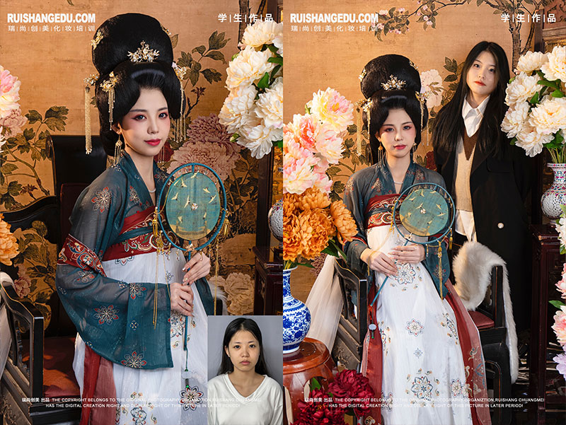 瑞尚創(chuàng)美 · 影視班「唐·宋·明」妝容造型作品展，領略跨越千年的漢服之美