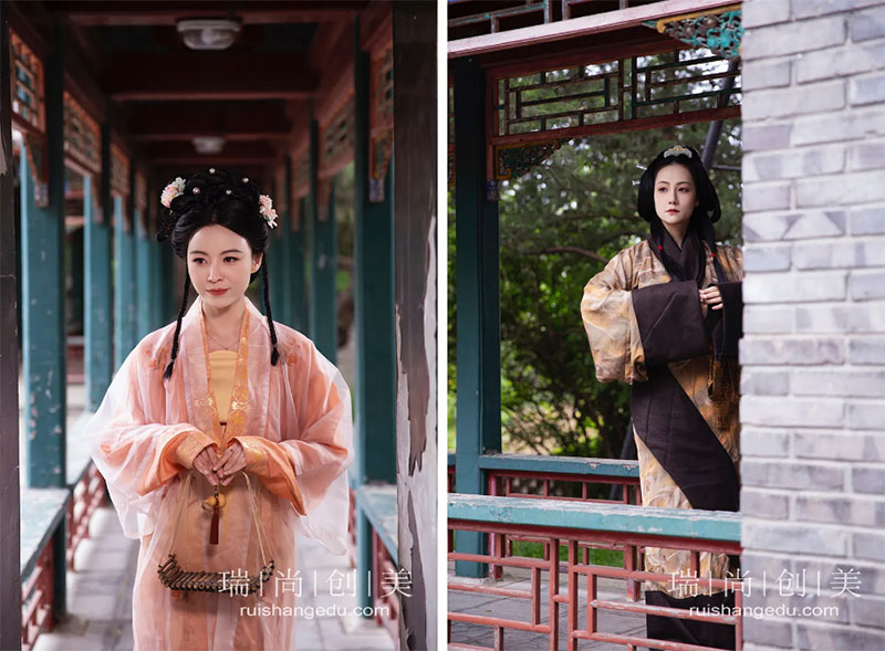 傳承中華文化-瑞尚創(chuàng)美受邀為中國(guó)傳統(tǒng)服裝設(shè)計(jì)展演做化妝造型