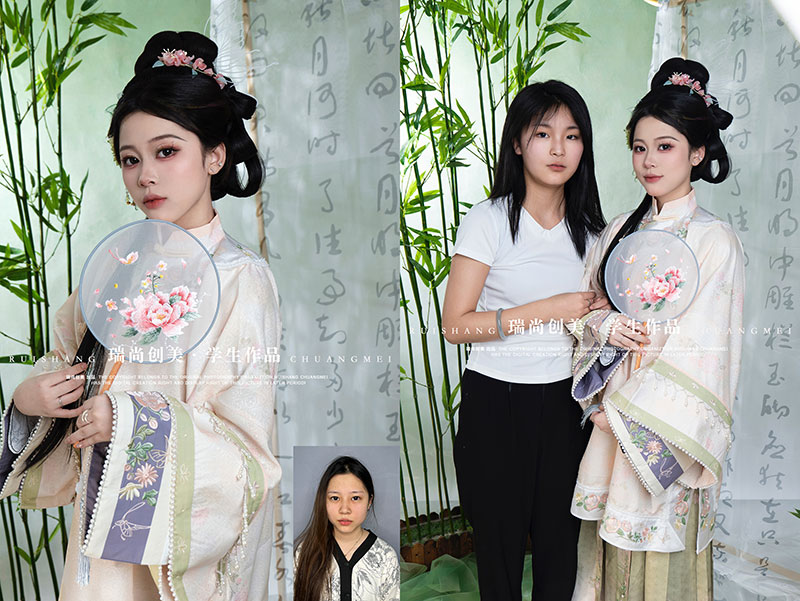 瑞尚創(chuàng)美 · 影視班妝容造型作品展，你最pick哪個？