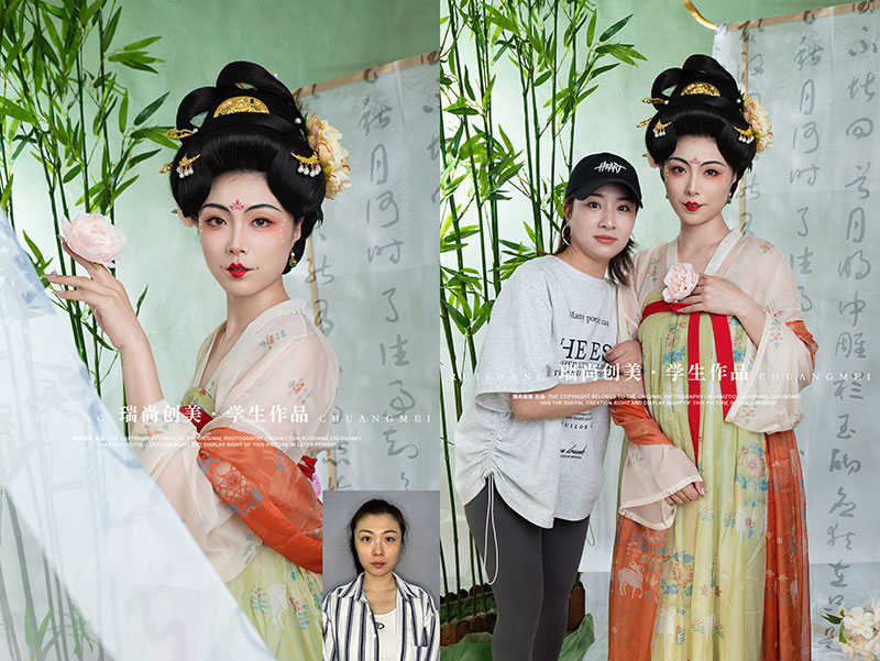 瑞尚創(chuàng)美 · 影視班妝容造型作品展，你最pick哪個？