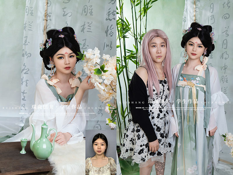 瑞尚創(chuàng)美 · 影視班妝容造型作品展，你最pick哪個？