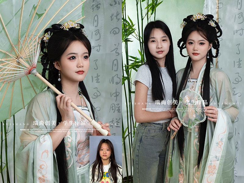 瑞尚創(chuàng)美 · 影視班妝容造型作品展，你最pick哪個？