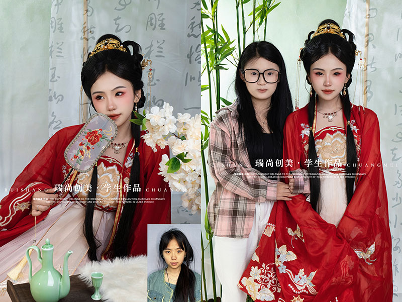 瑞尚創(chuàng)美 · 影視班妝容造型作品展，你最pick哪個？