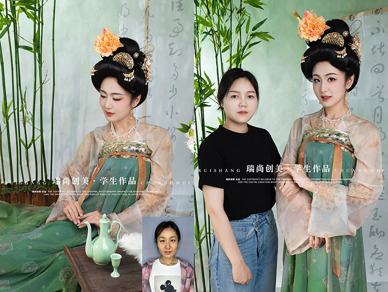 瑞尚創(chuàng)美 · 影視班妝容造型作品展，你最pick哪個？