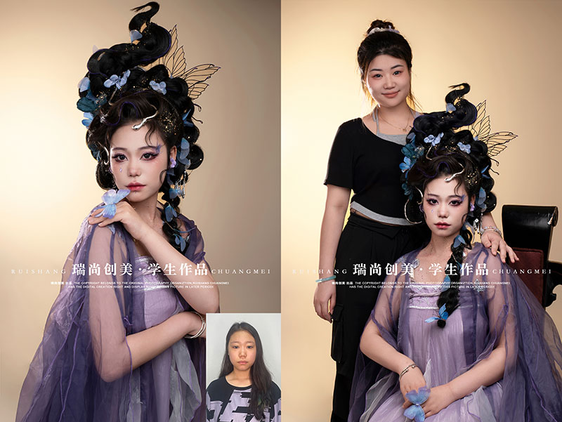 瑞尚創(chuàng)美 · 古風(fēng)梳妝班妝容造型作品展(二)