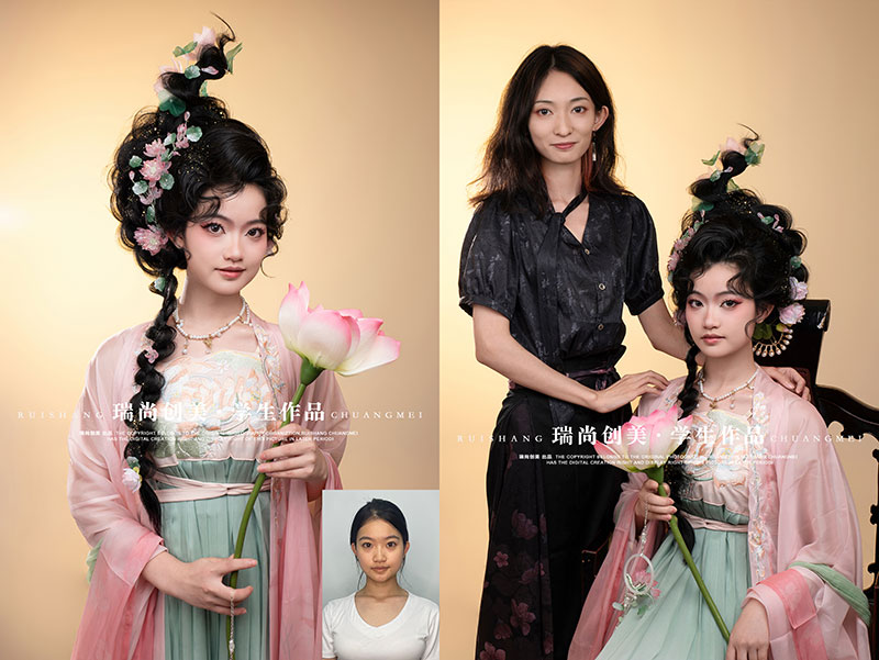 瑞尚創(chuàng)美 · 古風(fēng)梳妝班妝容造型作品展(二)