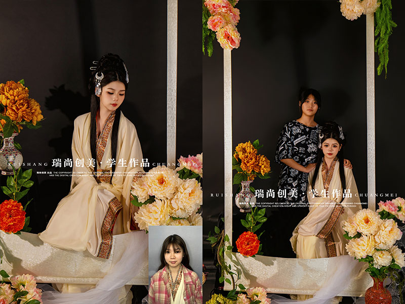 瑞尚創(chuàng)美 · 影視班「畫中仙」妝造作品展(一)