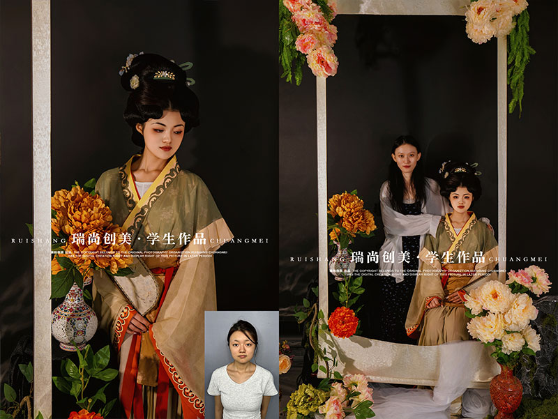 瑞尚創(chuàng)美 · 影視班「畫中仙」妝造作品展(一)