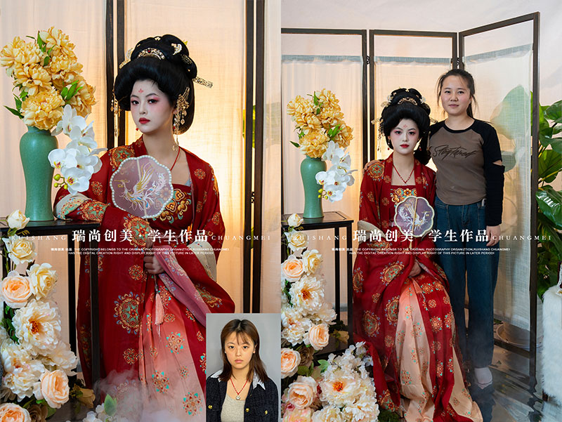 瑞尚創(chuàng)美 · 影視班「屏韻風(fēng)華」妝造作品展(一)