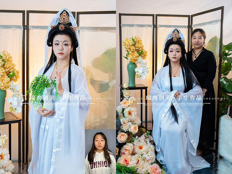 瑞尚創(chuàng)美 · 影視班「屏韻風(fēng)華」妝造作品展(一)