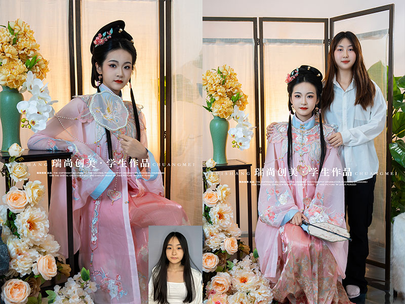 瑞尚創(chuàng)美 · 影視班「屏韻風(fēng)華」妝造作品展(一)