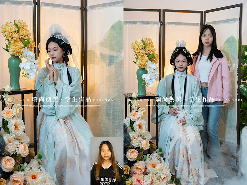 瑞尚創(chuàng)美 · 影視班「屏韻風(fēng)華」妝造作品展(一)
