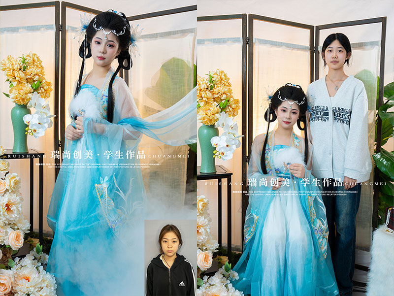 瑞尚創(chuàng)美 · 影視班「屏韻風(fēng)華」妝造作品展(一)