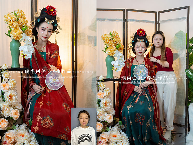 瑞尚創(chuàng)美 · 影視班「屏韻風(fēng)華」妝造作品展(一)