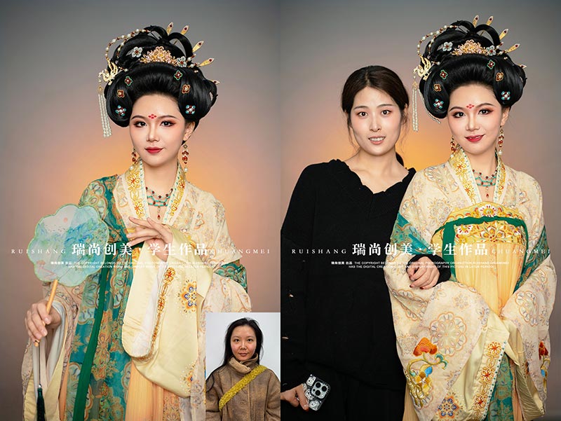 瑞尚創(chuàng)美 · 古風梳妝班妝容造型作品展(一)