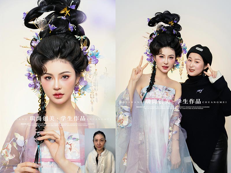 瑞尚創(chuàng)美 · 古風(fēng)梳妝班妝容造型作品展(三)