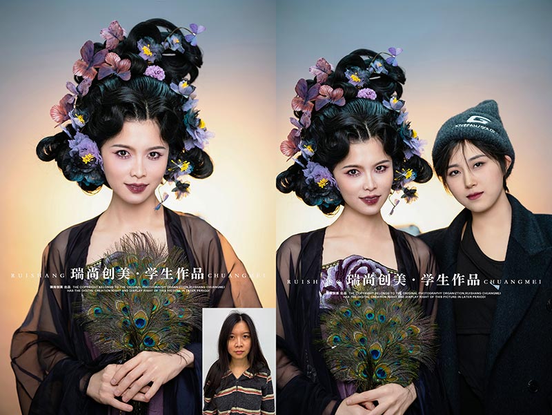 瑞尚創(chuàng)美 · 古風梳妝班妝容造型作品展(一)