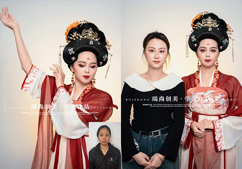 瑞尚創(chuàng)美 · 古風(fēng)梳妝班妝容造型作品展(三)