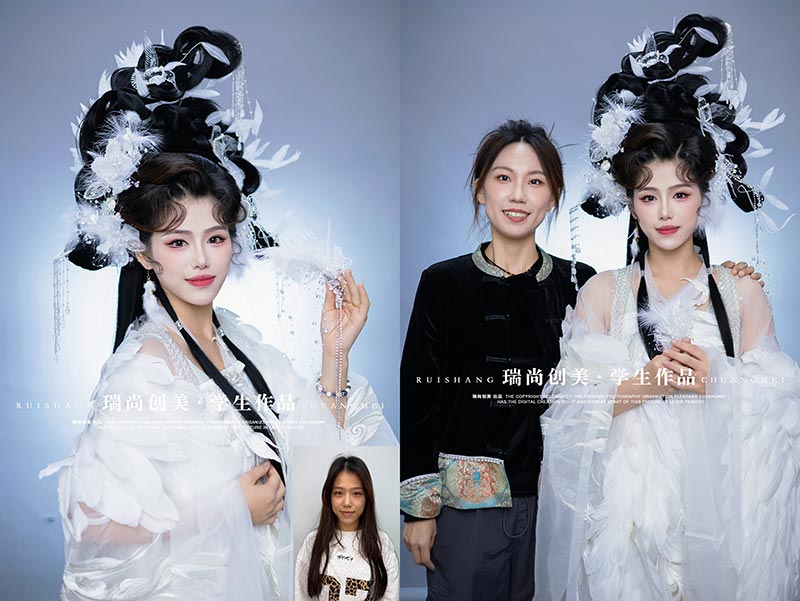瑞尚創(chuàng)美 · 古風梳妝班妝容造型作品展(一)