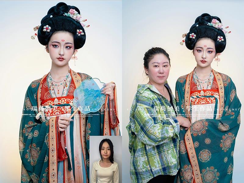瑞尚創(chuàng)美 · 古風(fēng)梳妝班妝容造型作品展(三)