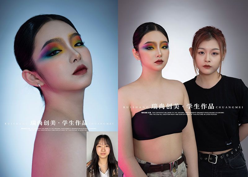 瑞尚創(chuàng)美 · 彩妝造型大師班「極幻色彩」妝容造型作品展（二）