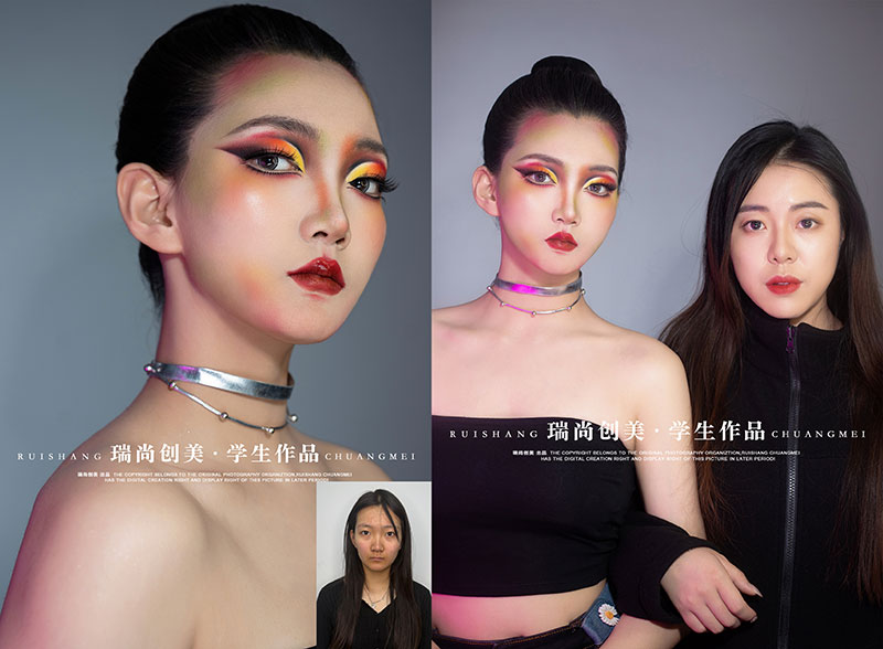 瑞尚創(chuàng)美 · 彩妝造型大師班「極幻色彩」妝容造型作品展(一)